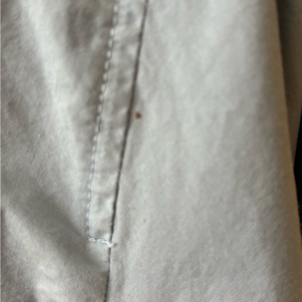 Isabel Marant Light Blue Ruffled Pintuck Cotton Blouse - Picture 6 of 14